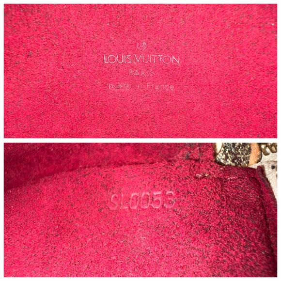 Louis Vuitton Vintage Monogram Multicolor Studded Pochette Crossbody Bag - Picture 7 of 8